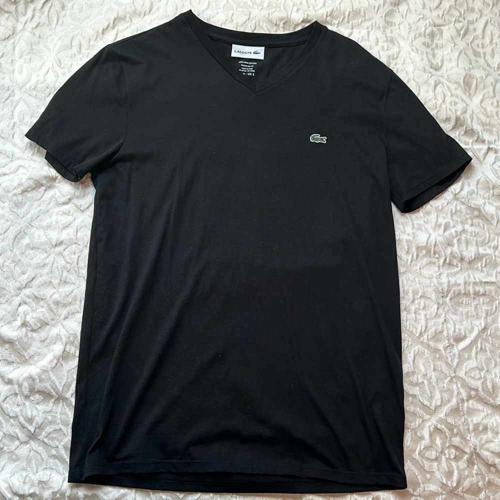 Lacoste Men’s V-Neck T-Shirt